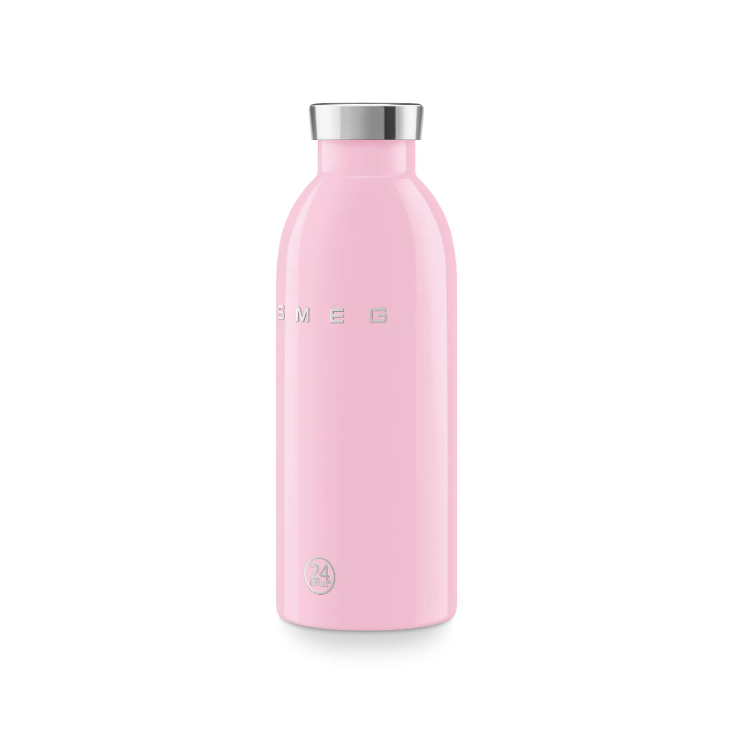 Smeg x 24Bottles® 50's Style Reusable 500ml Clima Bottle - Pink - Image 4