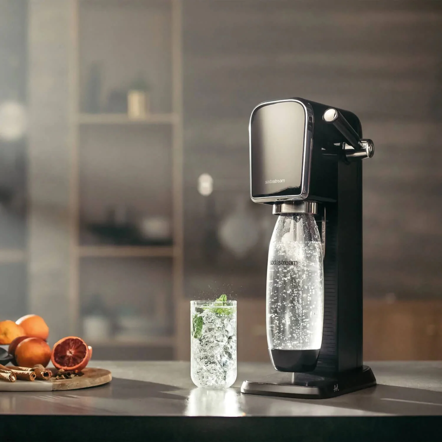 SodaStream Art Sparkling Water Maker Starter Kit - Black - Image 6