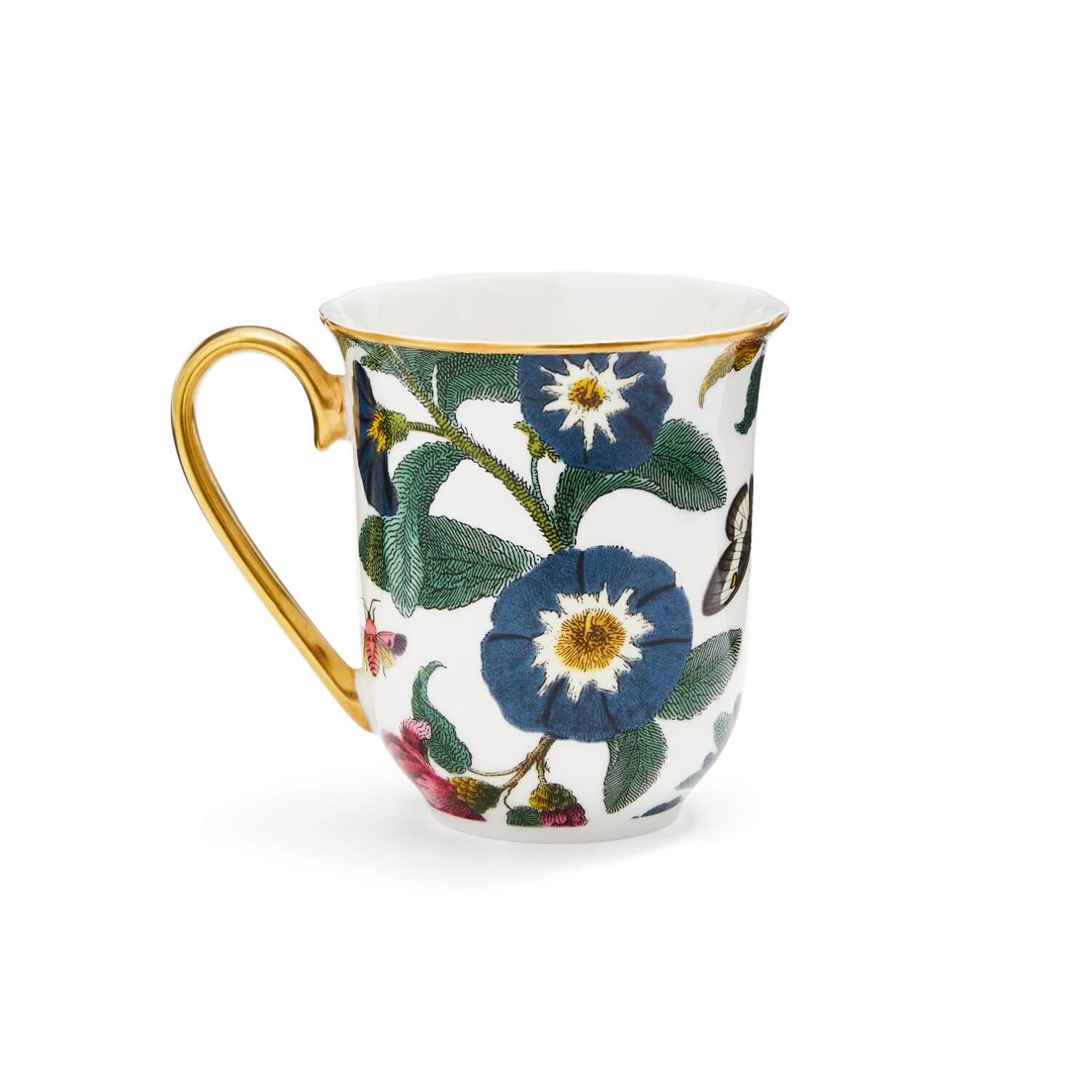 Spode Creatures of Curiosity Mug - Floral / White - Image 2