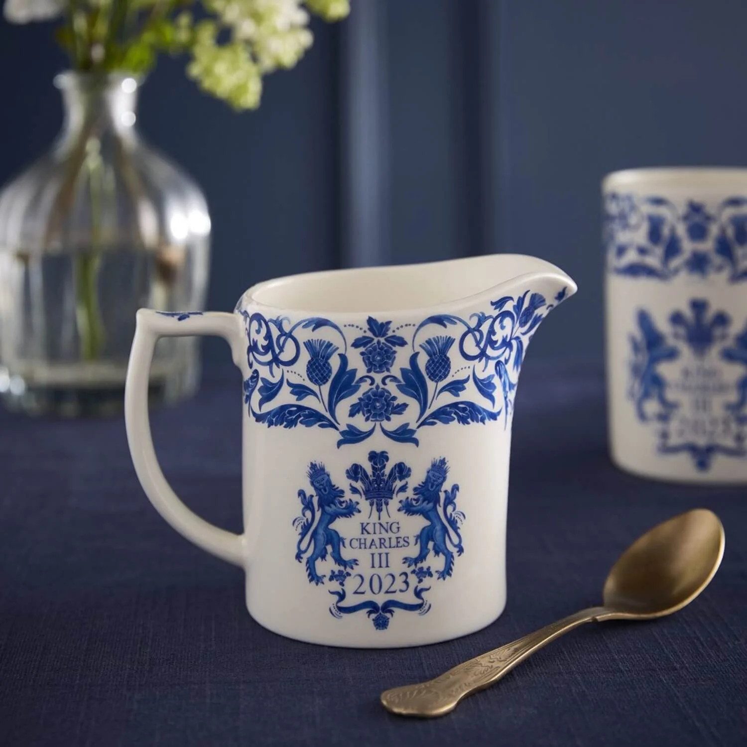 Spode Kings Coronation Commemorative Limited Edition Cream Jug - Image 5