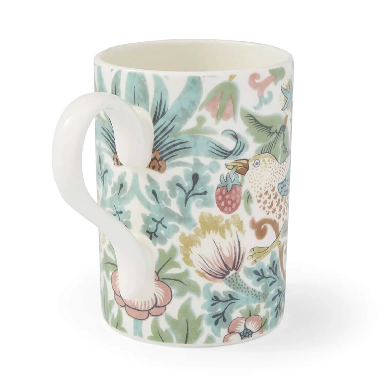 Spode Morris & Co 340ml Earthenware Mug - Strawberry Thief - Image 3