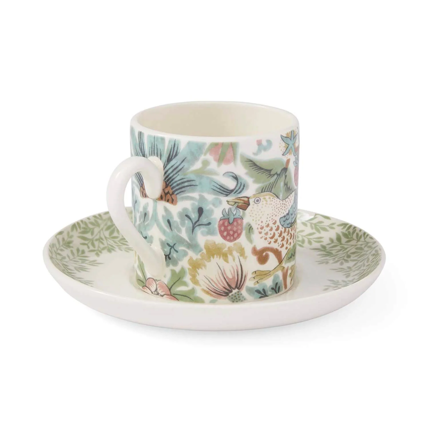 Spode Morris & Co Earthenware Espresso Cup & Saucer - Assorted Designs - Image 3