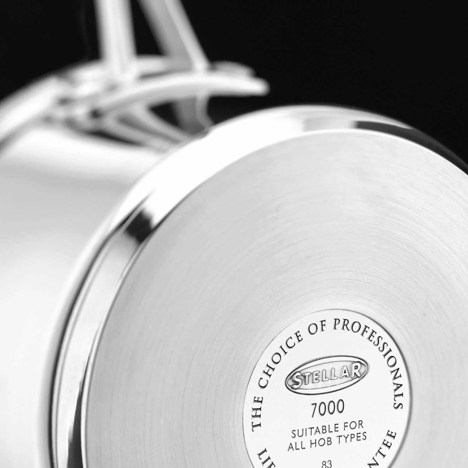 Stellar 7000 Non-Stick Saute Pan With Lid - 28cm - Image 2