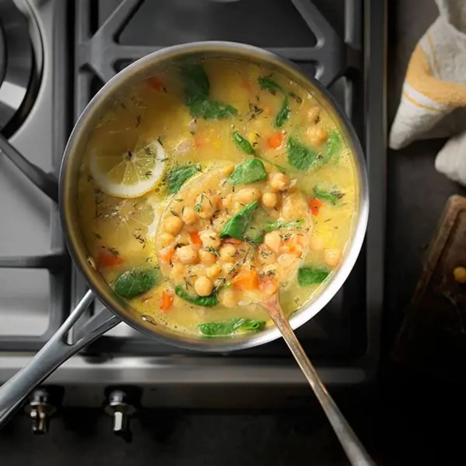 Stellar 7000 Draining Stainless Steel Saucepan Set - 3 Piece - Image 5