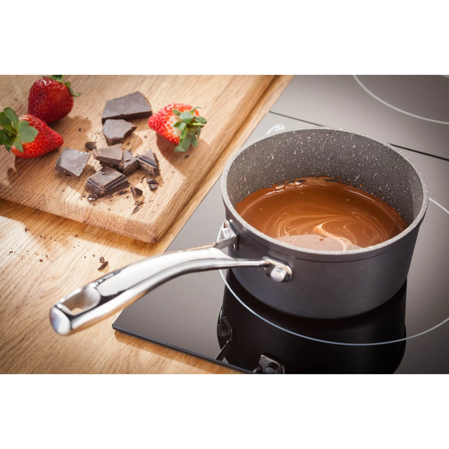 Stellar Rocktanium Non-Stick Milk Pan - 14cm - Image 3