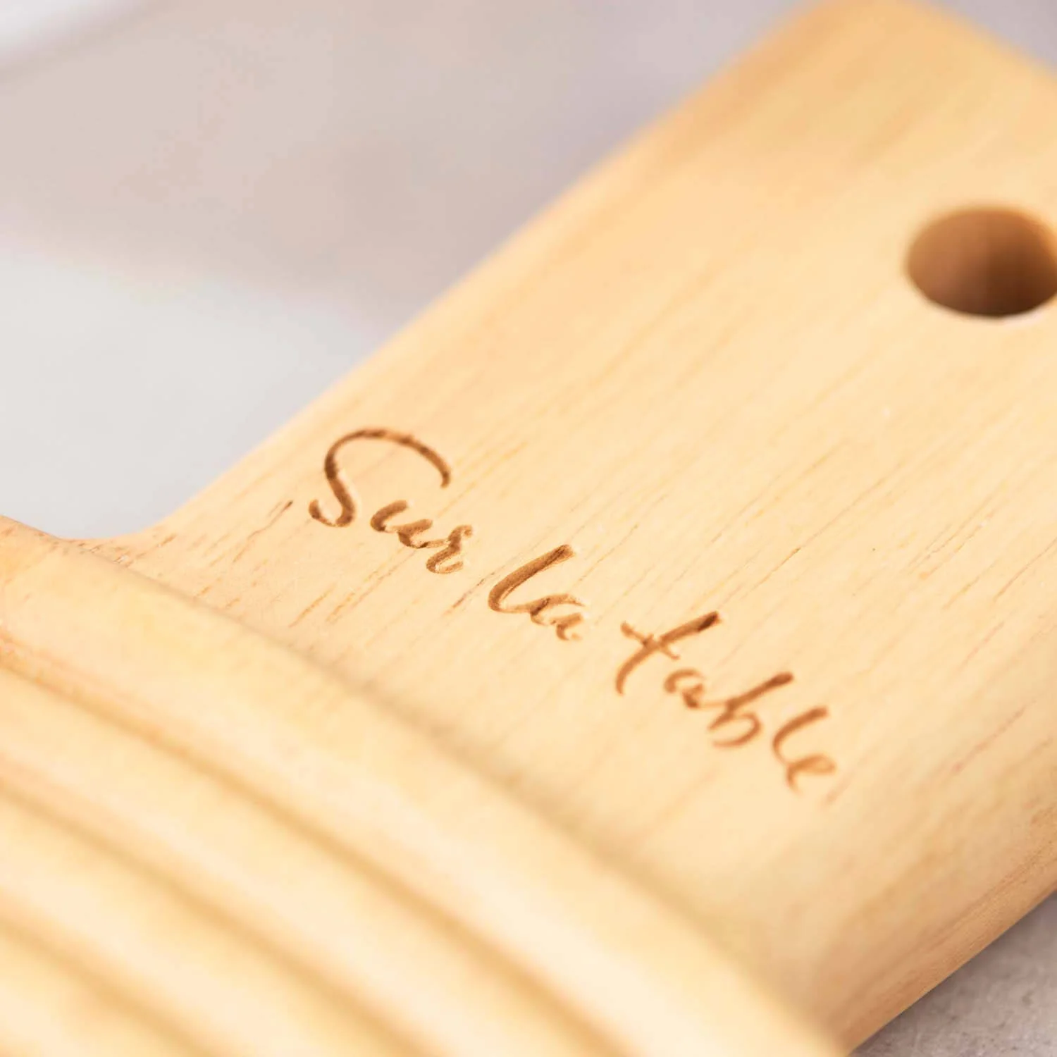 Sur La Table Colour Me Happy Round Paddle Serving Board - Medium - Image 3
