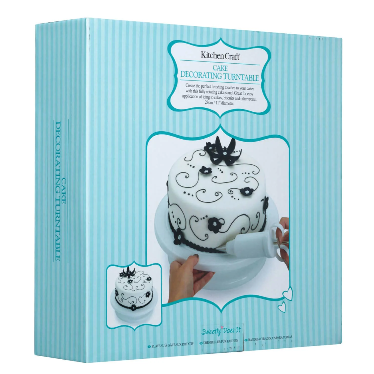 Sweetly Does It Revolving Cake Decorating Turntable - Image 2