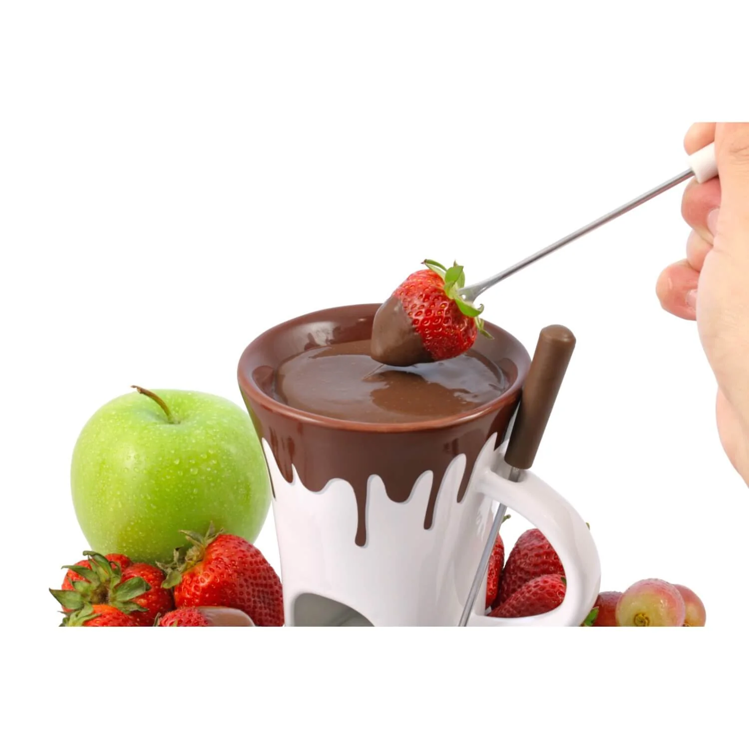 Swissmar Nostalgia Chocolate Fondue Mug Set - Image 4
