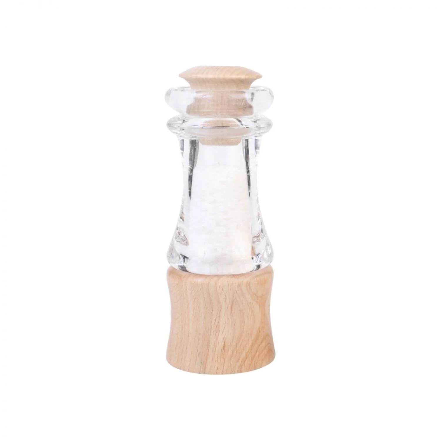 T&G Woodware Classic Beech 15cm Salt Mill