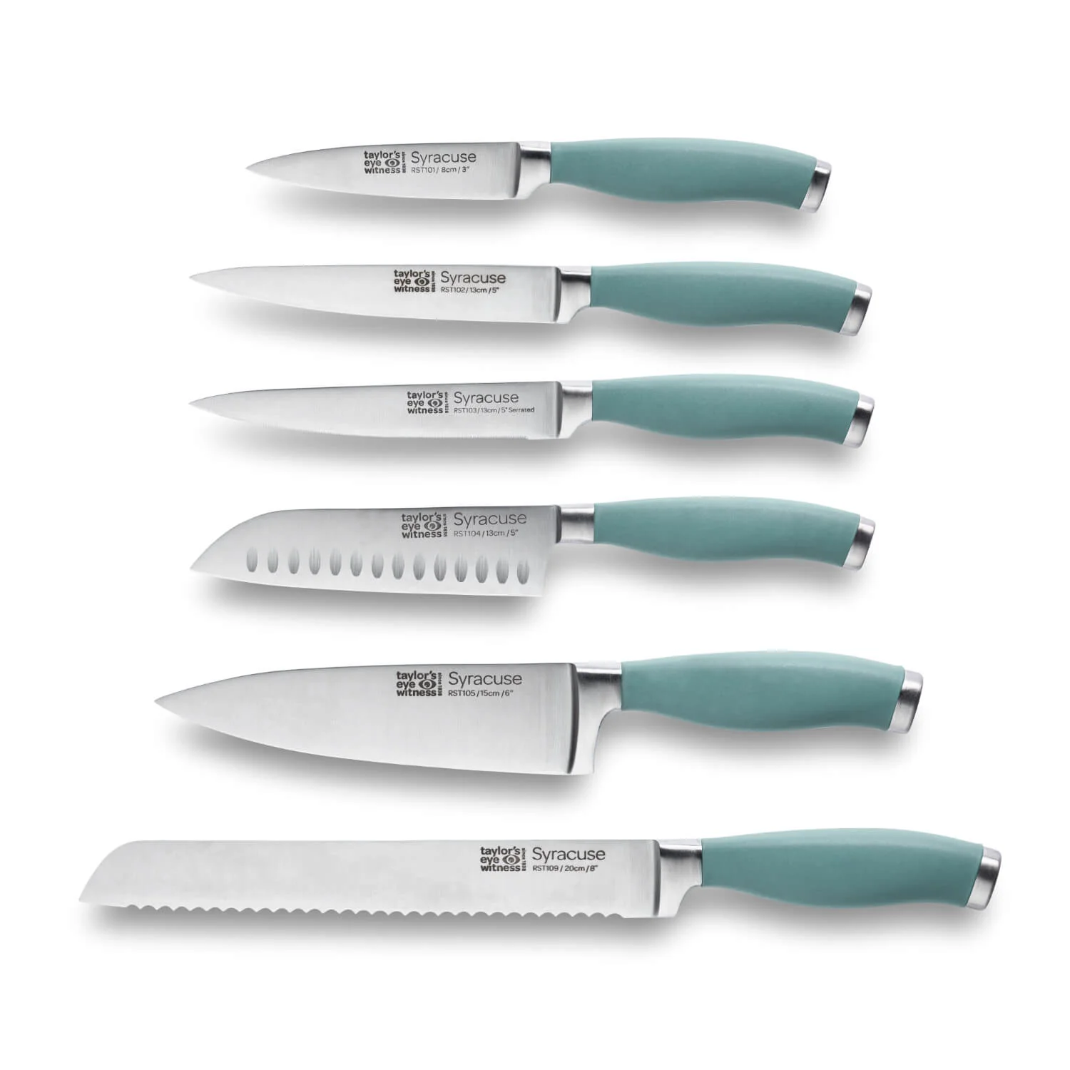 Taylor's Eye Witness 13cm Syracuse All Purpose Knife - Aqua - Image 2