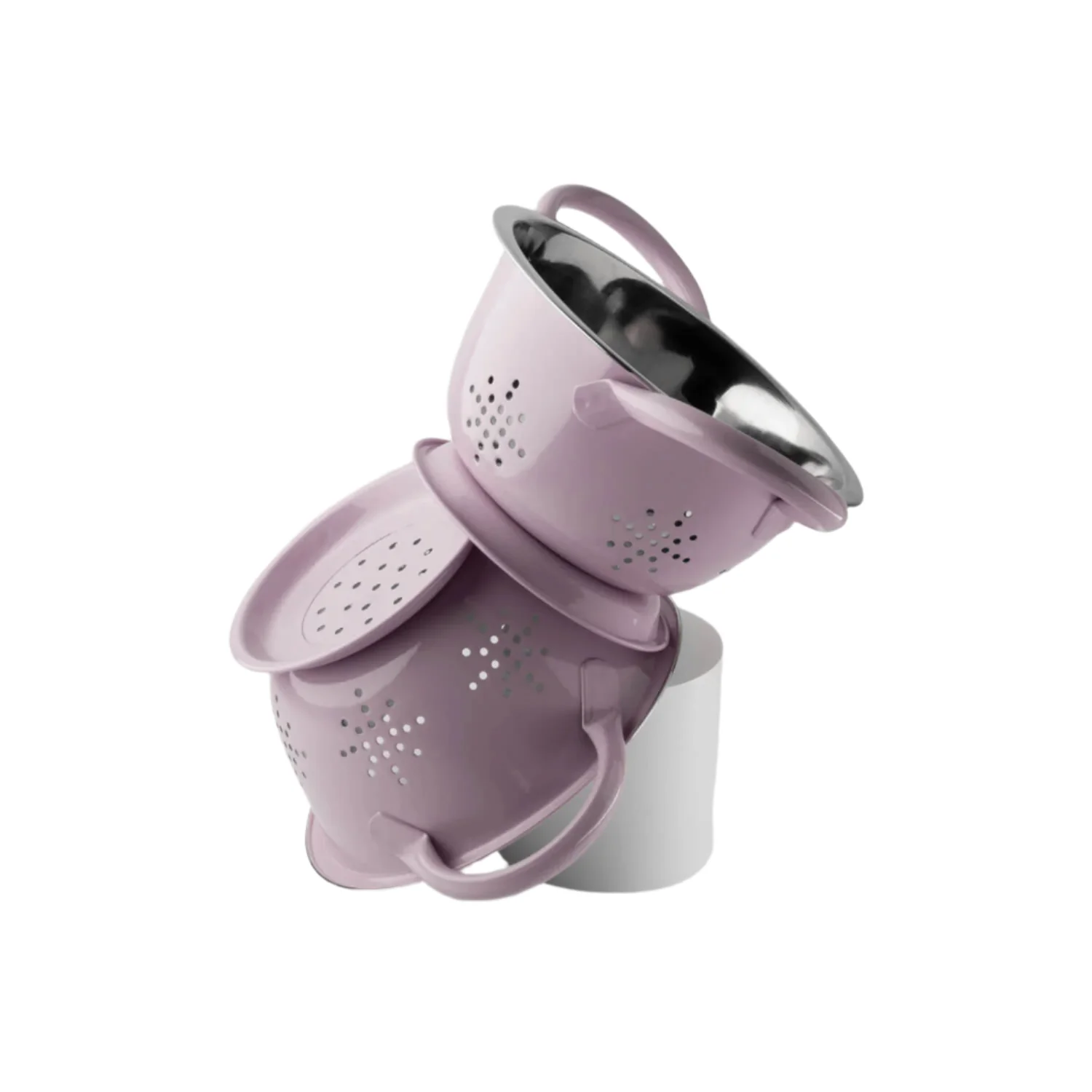 Taylor's Eye Witness 15cm Mini Stainless Steel Colander - Pastel Violet - Image 4