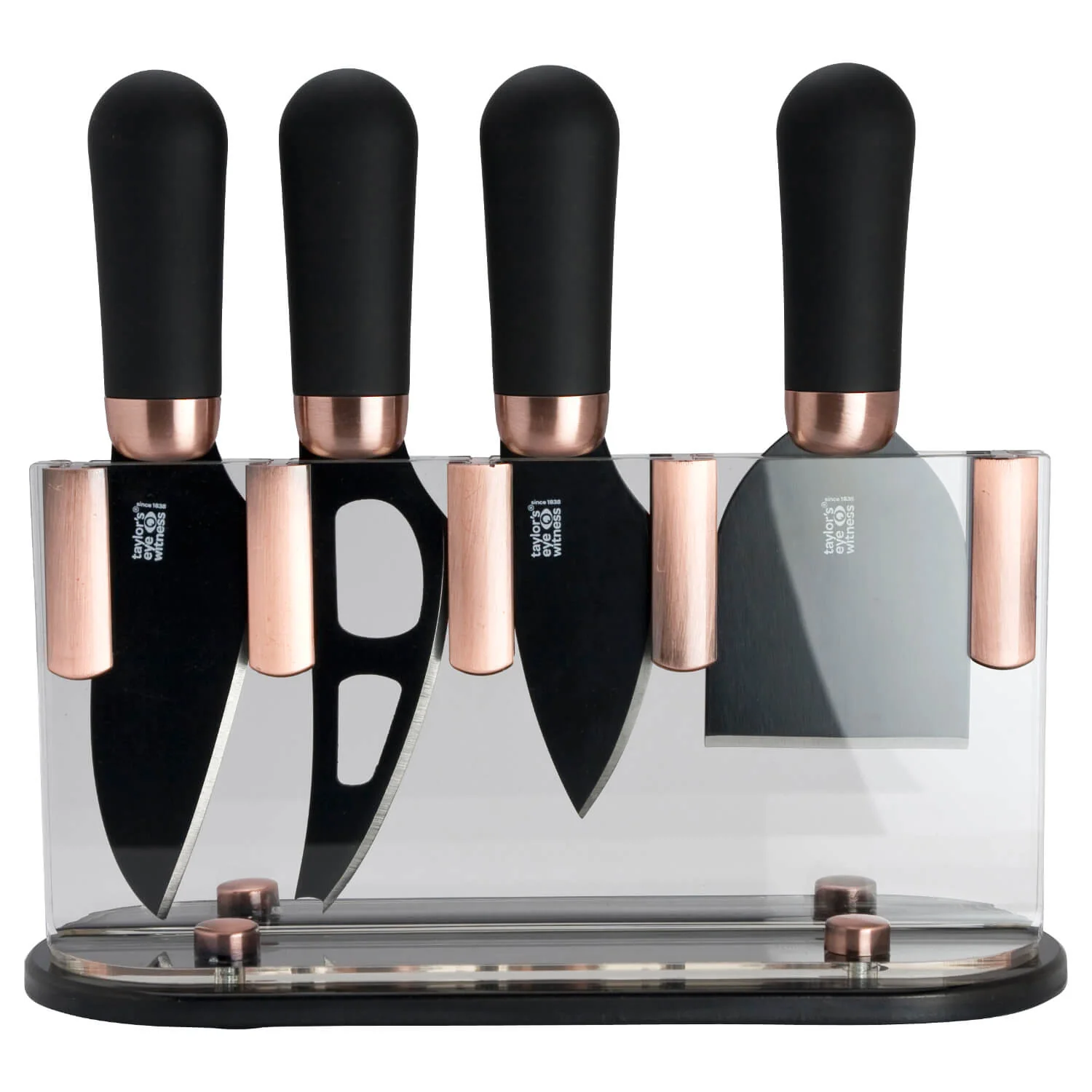 Taylor's Eye Witness Brooklyn Cheese Knife Set - Copper - Image 2