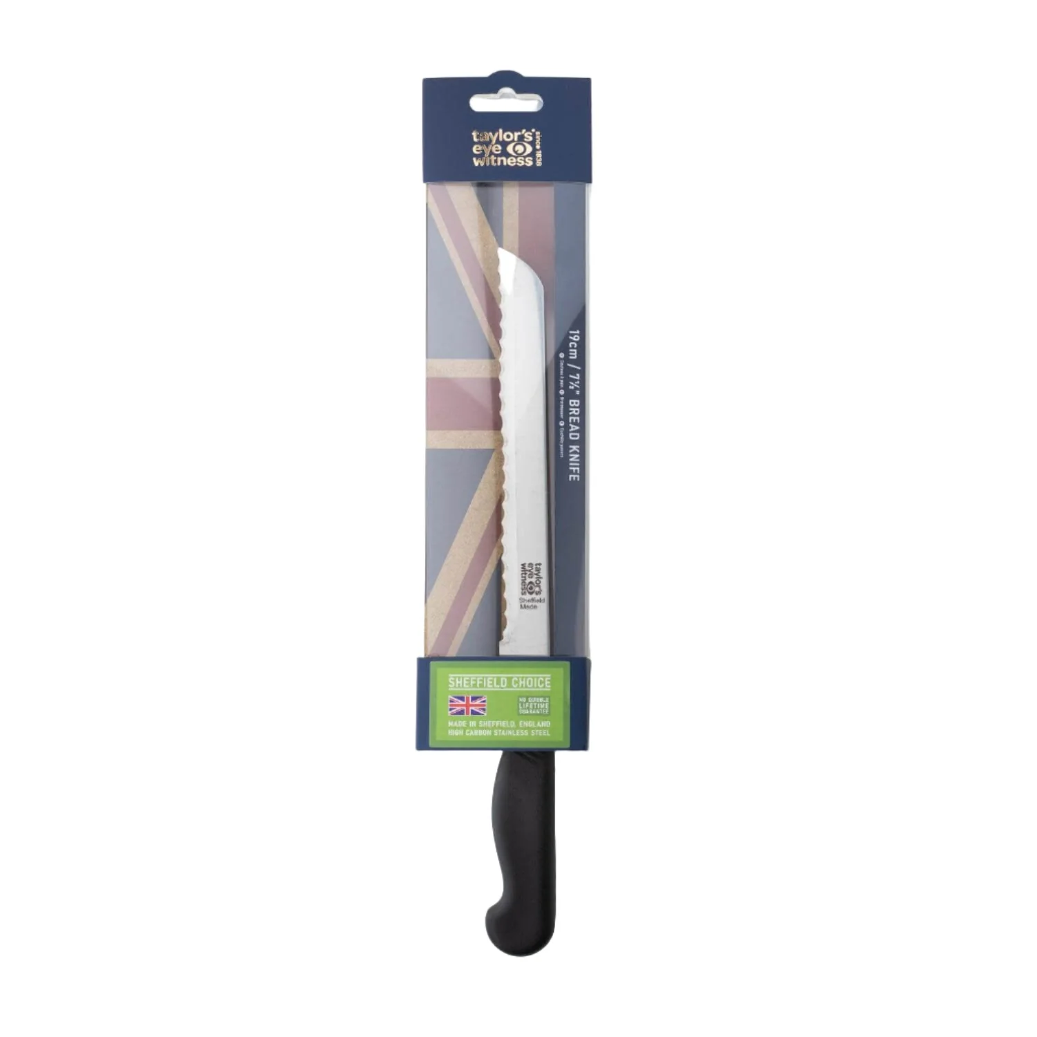 Taylor's Eye Witness Sheffield Choice Sheffield Made 19cm Bread Knife - Image 3