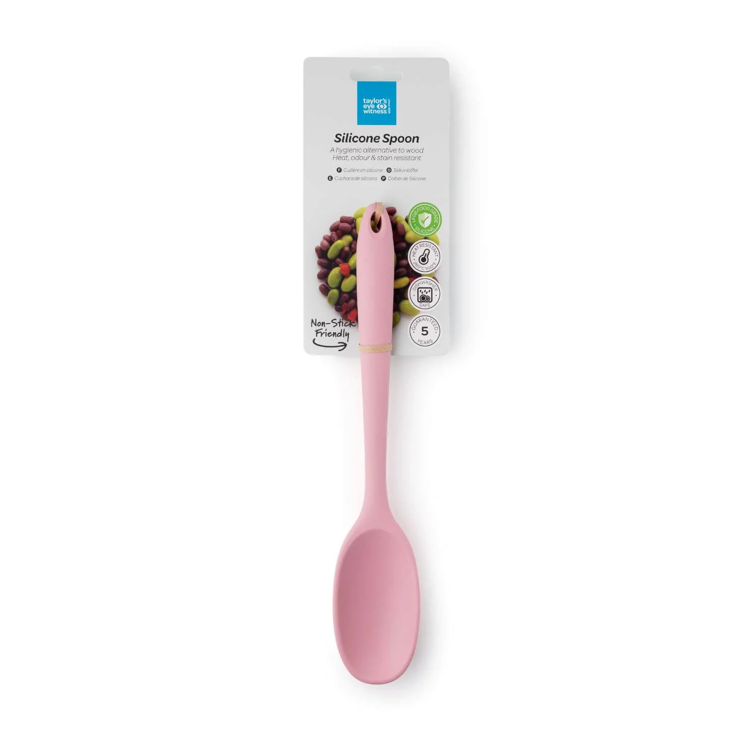 Taylor's Eye Witness Silicone Solid Spoon - Cherry Blossom - Image 3
