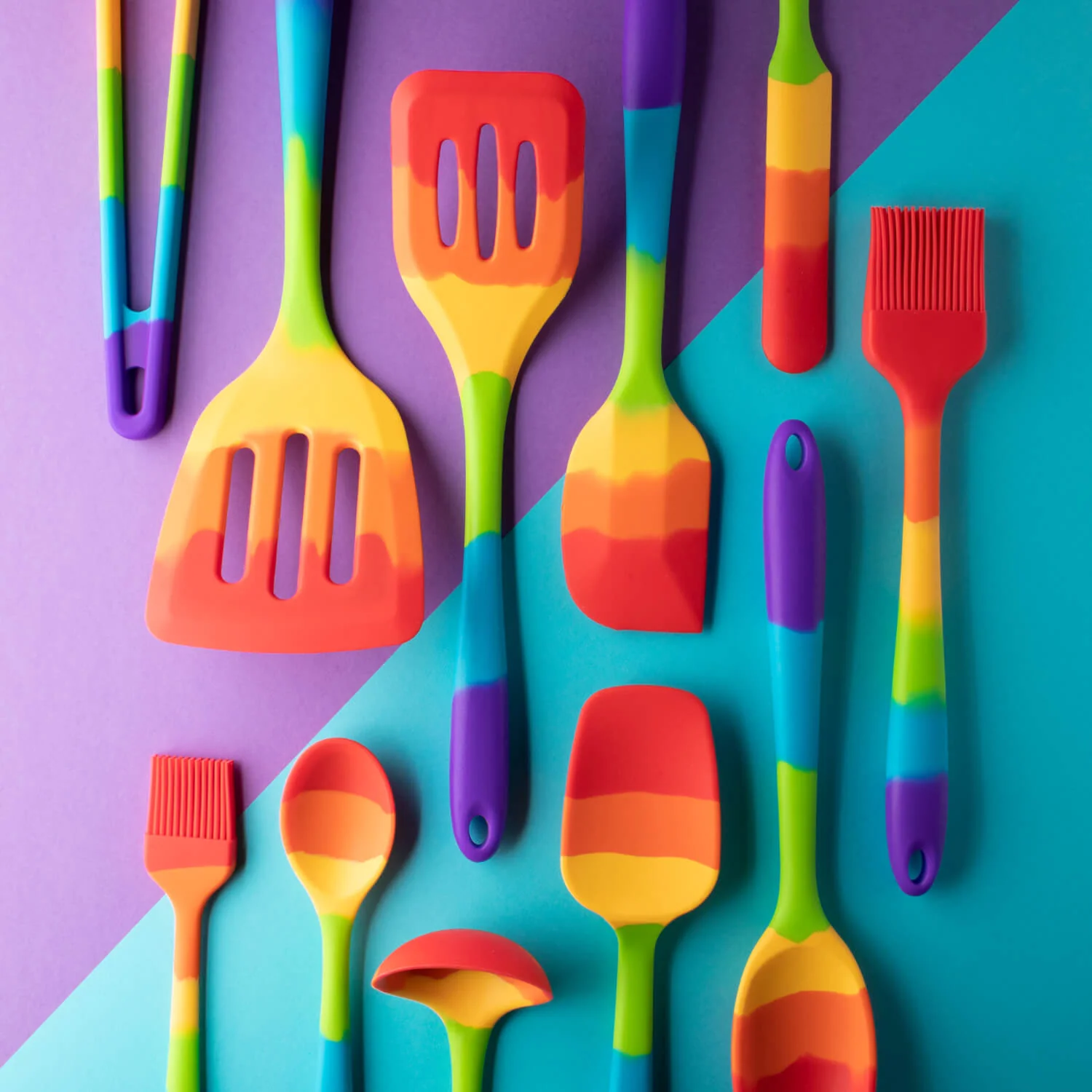 Taylor's Eye Witness Silicone Spatula - Rainbow - Image 5