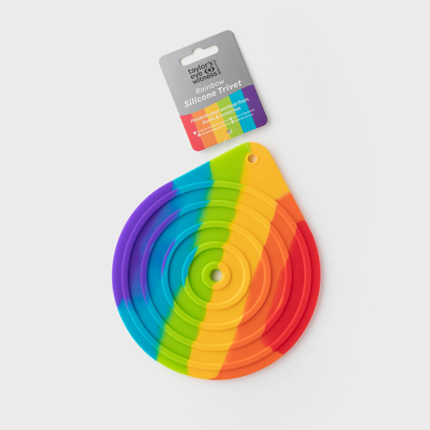 Taylor's Eye Witness Silicone Trivet - Rainbow - Image 4