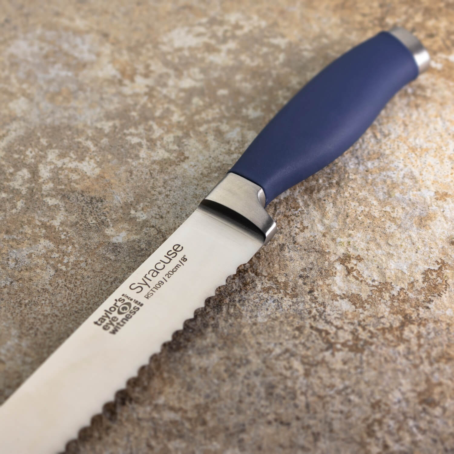 Taylor's Eye Witness Syracuse 20cm Bread Knife - Denim - Image 3