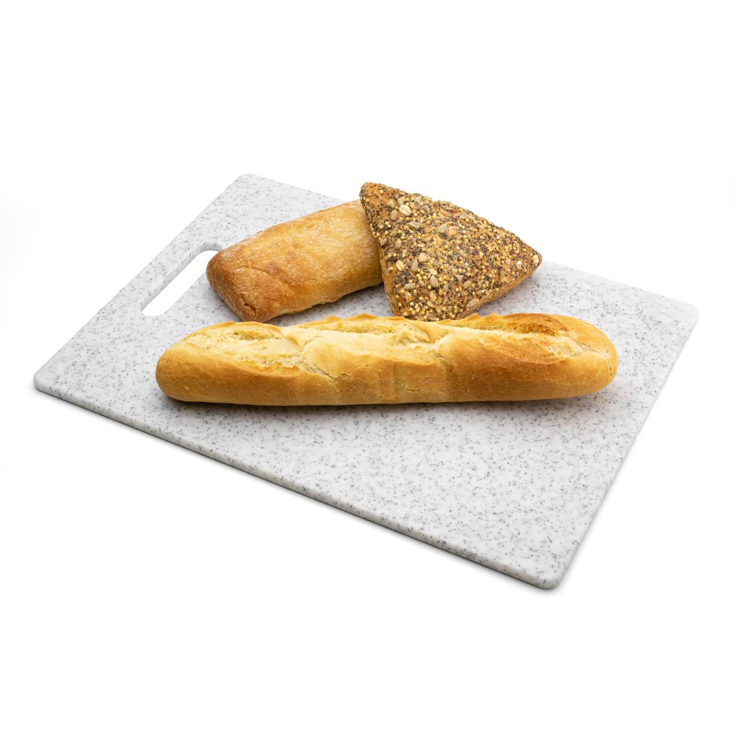 Taylor's Eye Witness White Granite Effect Cutting Board - Large - Image 2