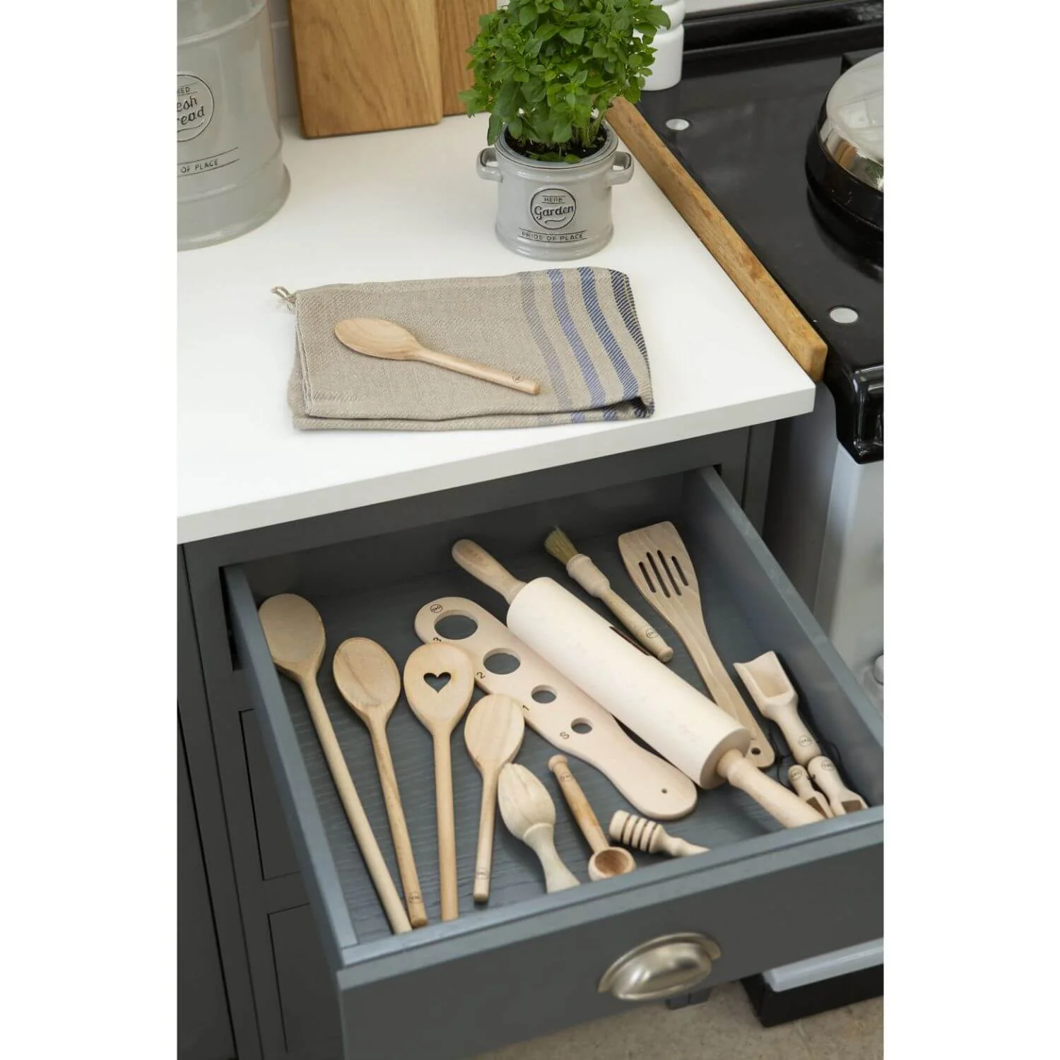 T&G Woodware Beech Spaghetti Measure - Image 4