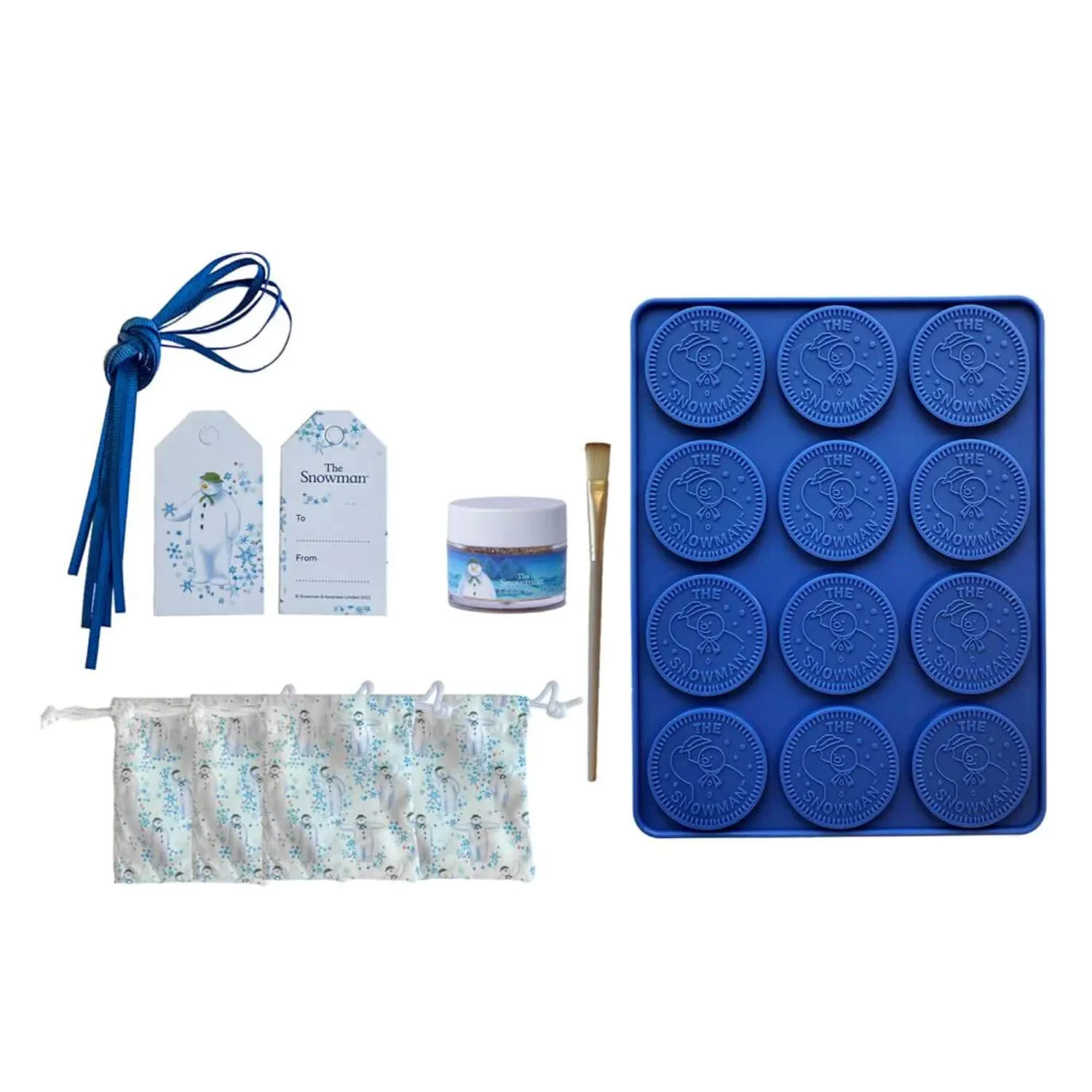 The Snowman Chocolate Coin Silicone Mould Gift Set - Image 2