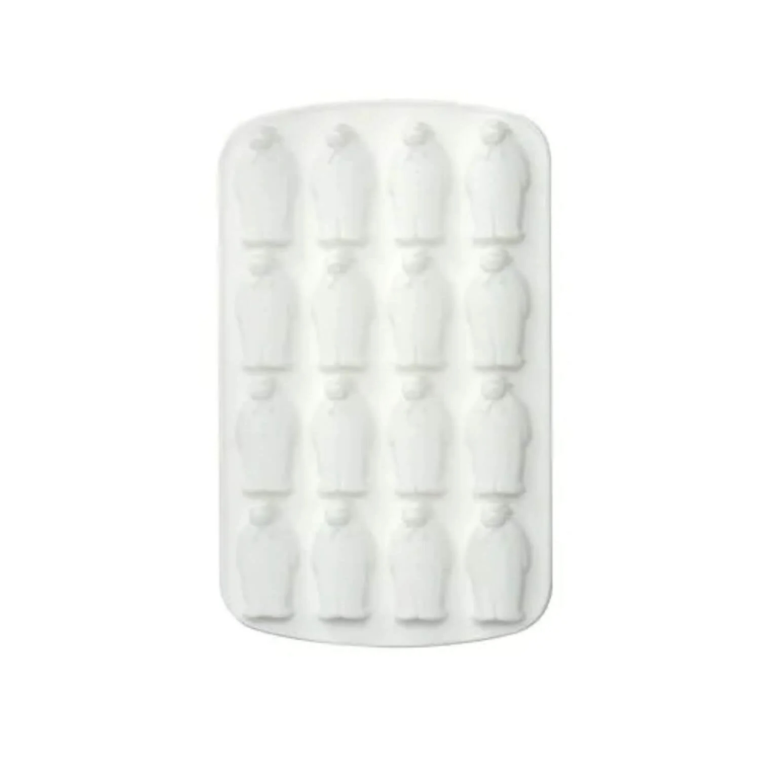 The Snowman Chocolate, Jelly & Ice Cube Mould - White