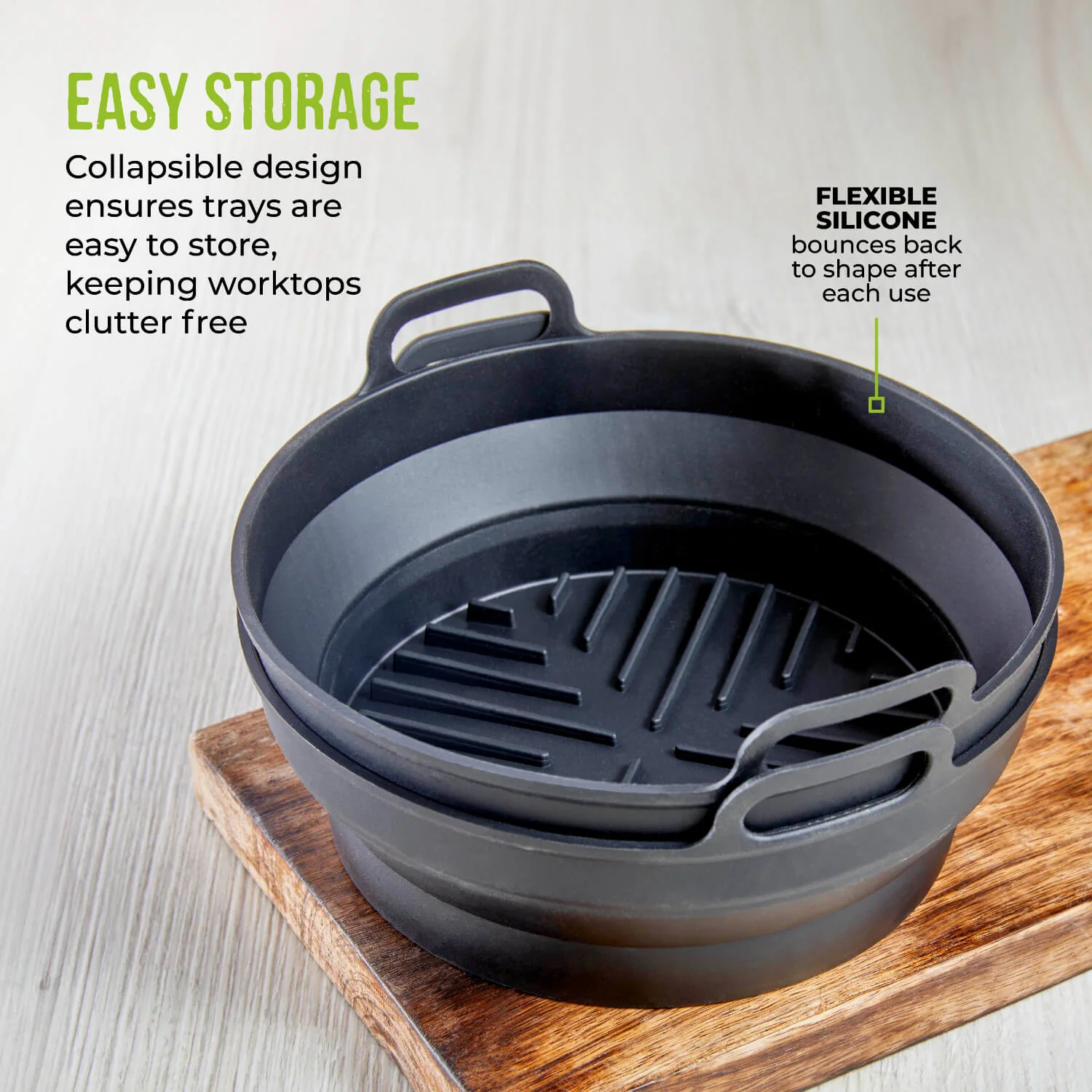 Tower Air Fryer Round Foldable Trays - Pack of 2 - Image 4