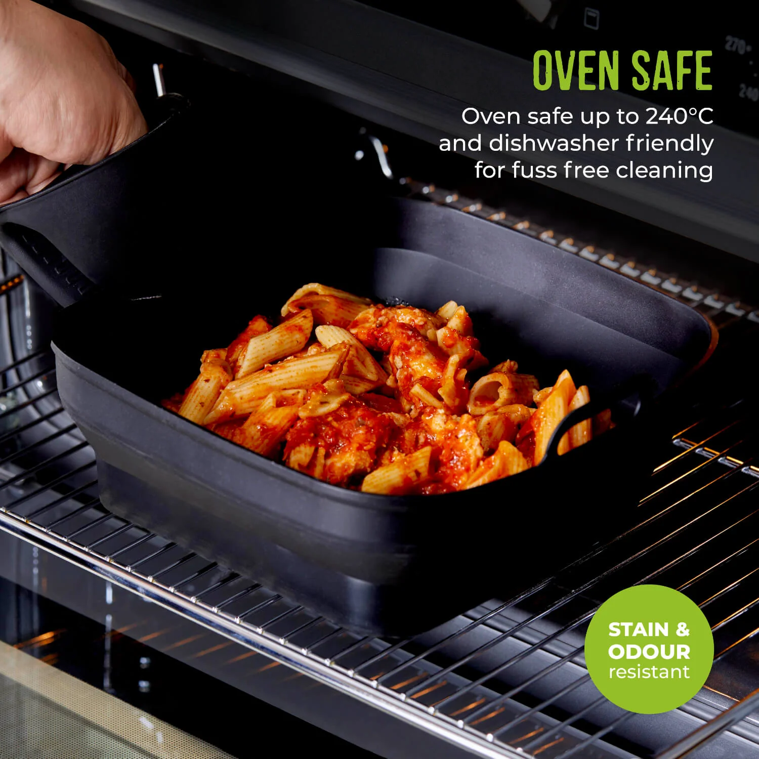 Tower Air Fryer Square Foldable Trays - Pack of 2 - Image 3