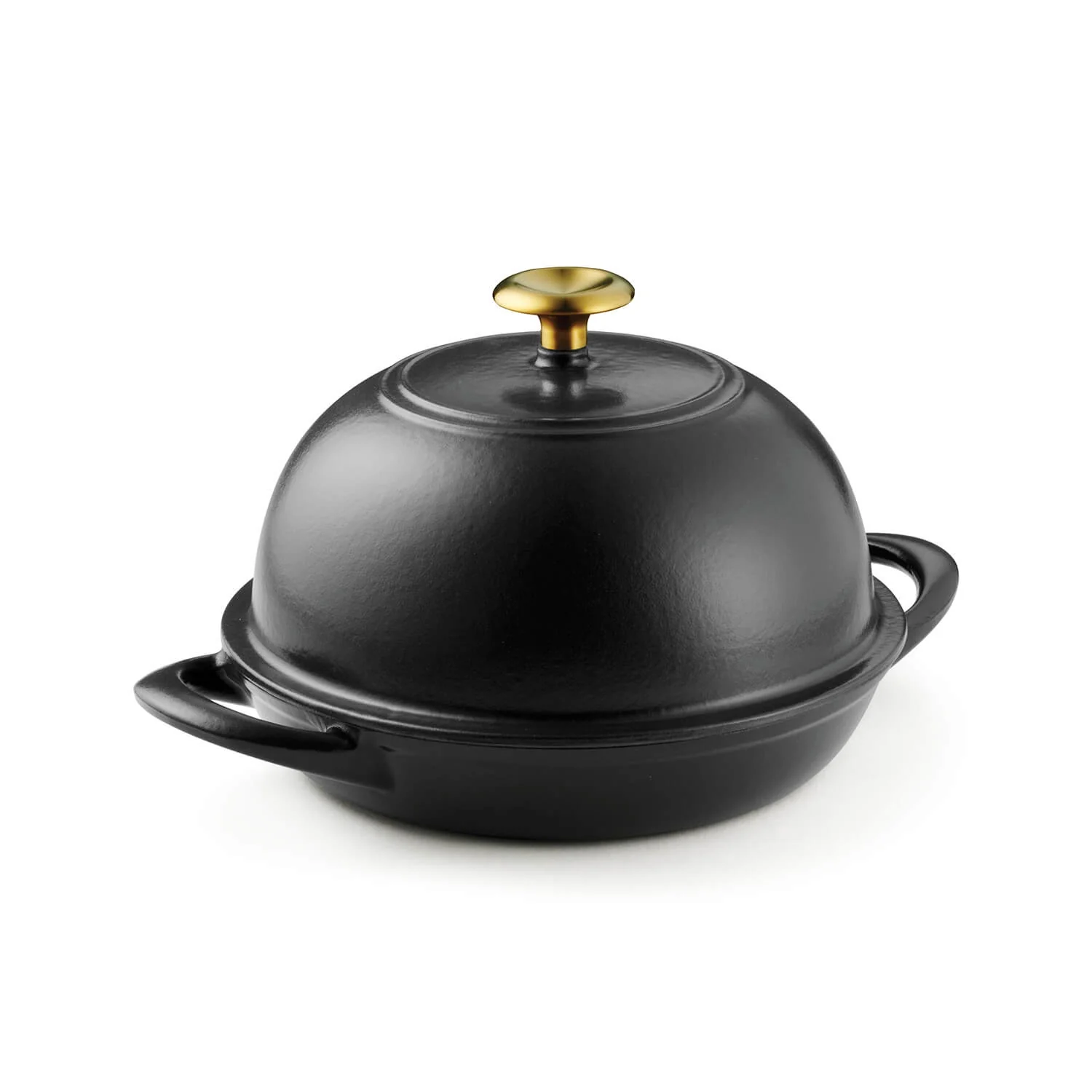 Tramontina 24cm Enamelled Cast Iron Bread Oven - Black