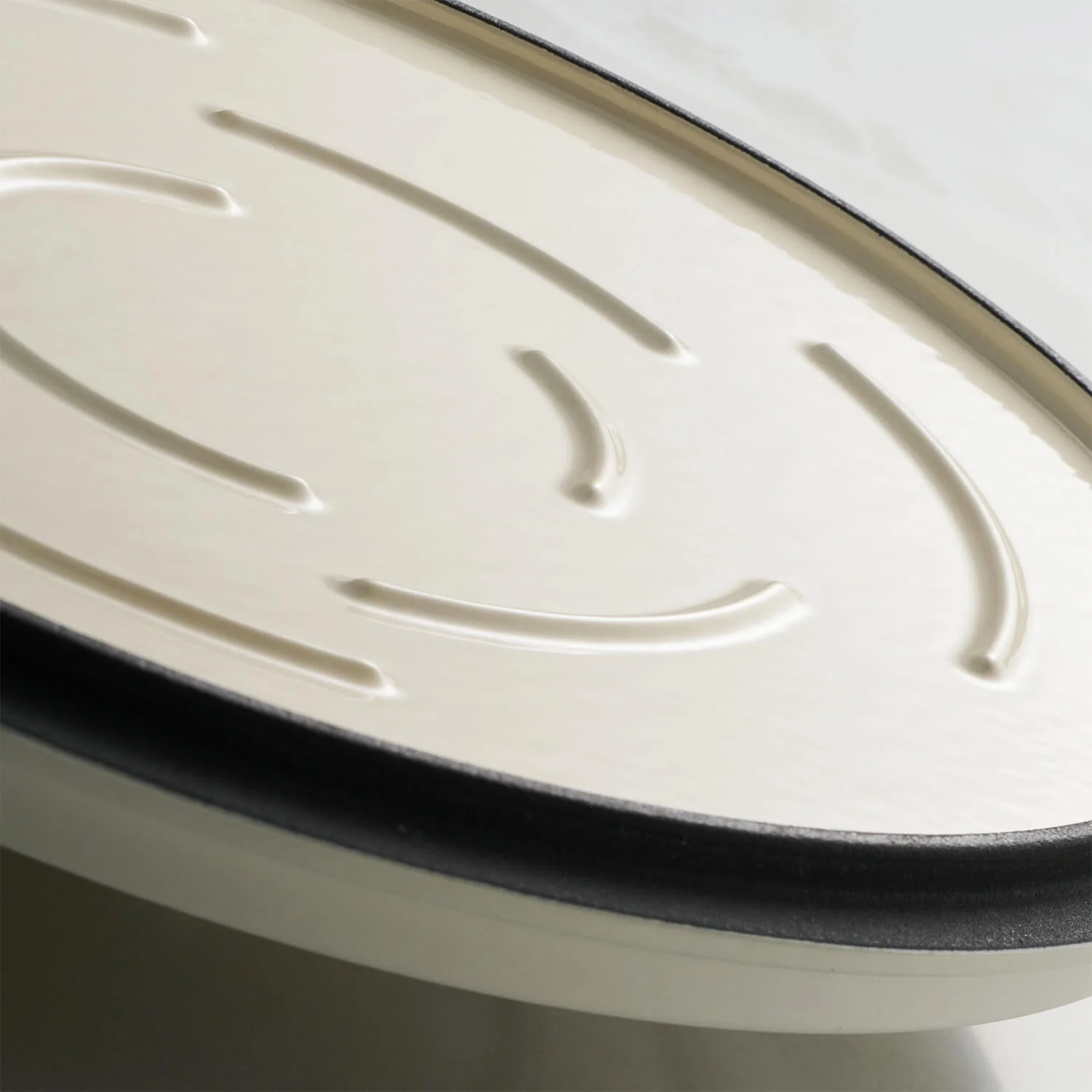 Tramontina 26cm Enamelled Cast Iron Round Casserole - Latte - Image 6