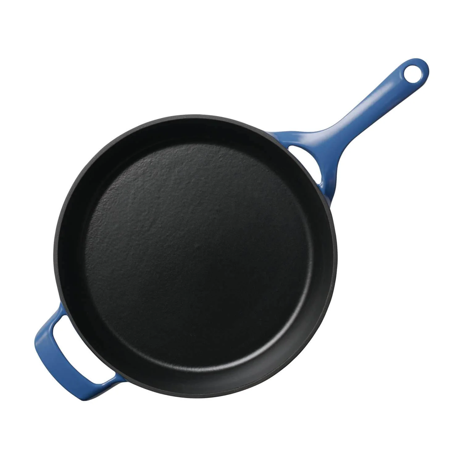 Tramontina 30cm Enamelled Cast Iron Skillet - Blue - Image 3