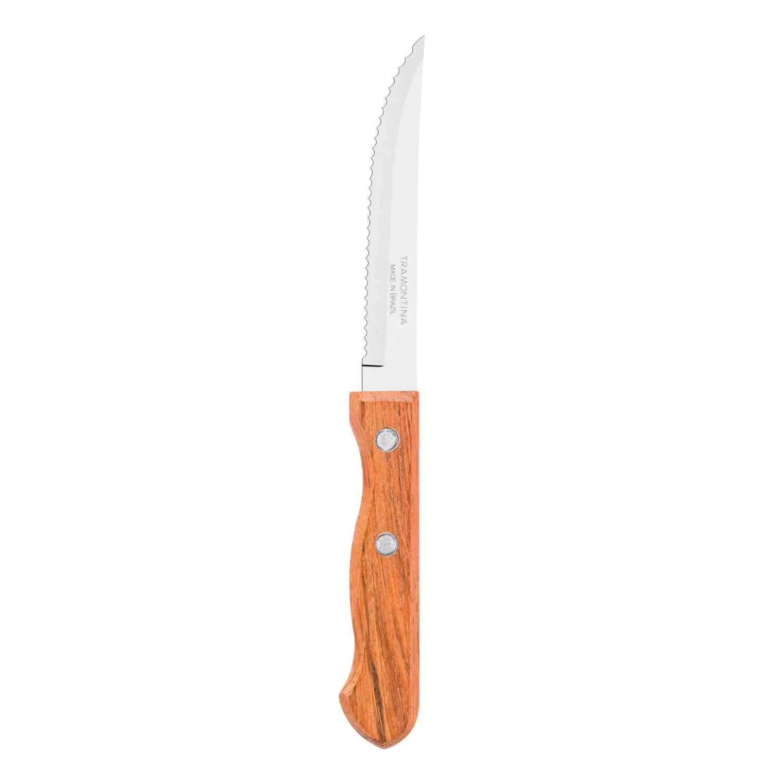 Tramontina 4-Piece Wood Handle Kitchen Knife Set - Image 4