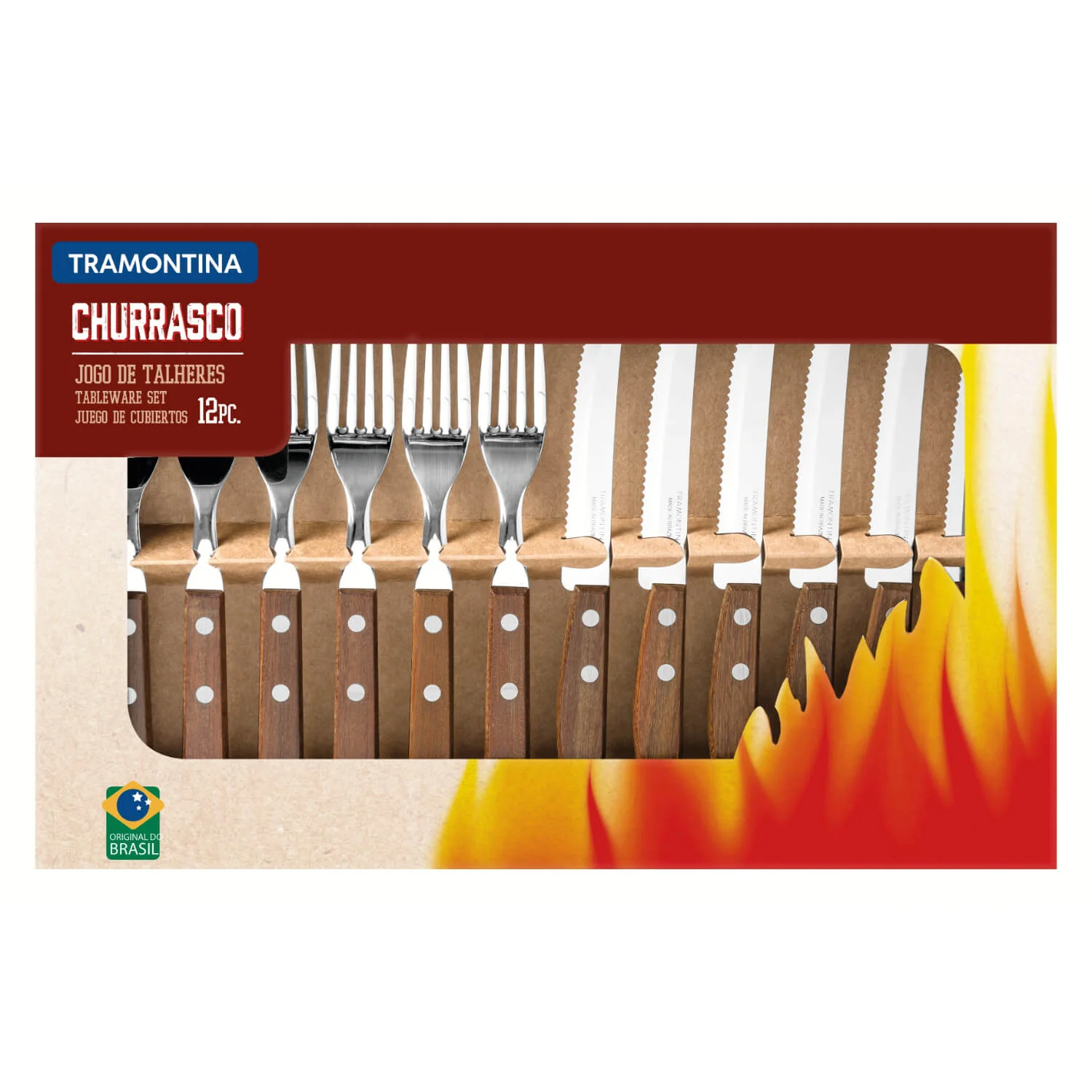 Tramontina Churrasco Cutlery Set - 12 Piece - Image 5