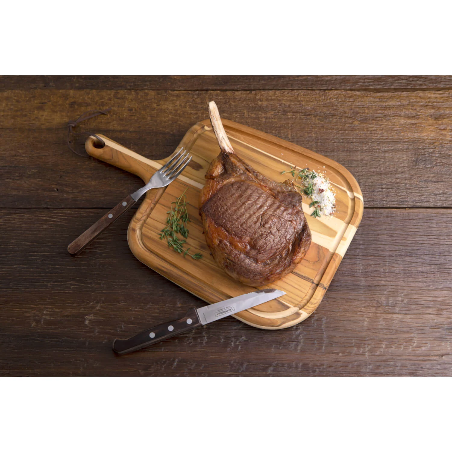Tramontina Churrasco Steak Knife & Fork Cutlery Set - 4 Piece - Image 10