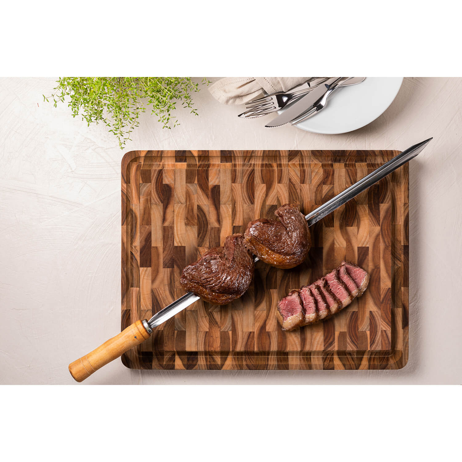 Tramontina End Grain Chopping Board - Image 8