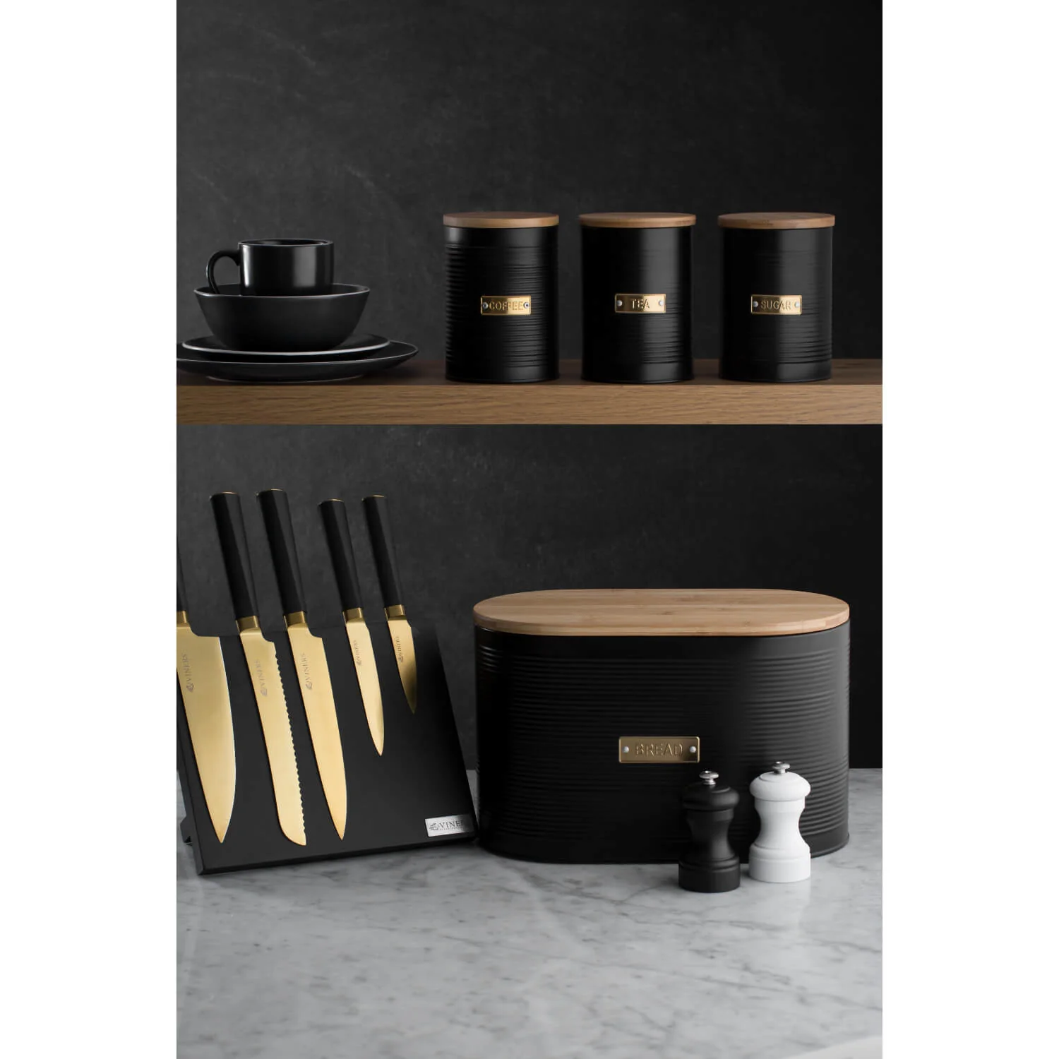 Typhoon Living Sugar Canister - Otto Black - Image 4