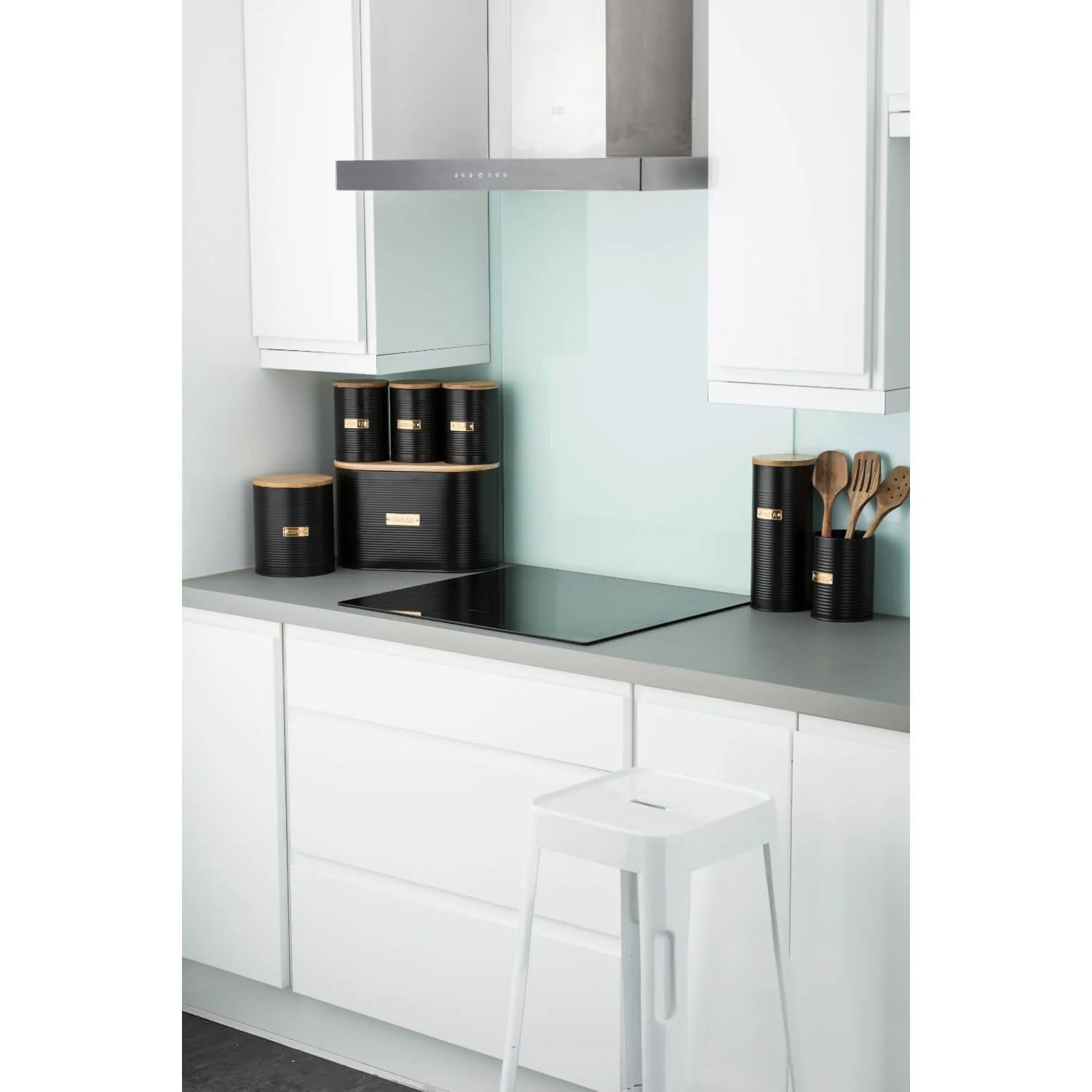 Typhoon Living 6 Piece Kitchen Storage Set - Otto Black - Image 10