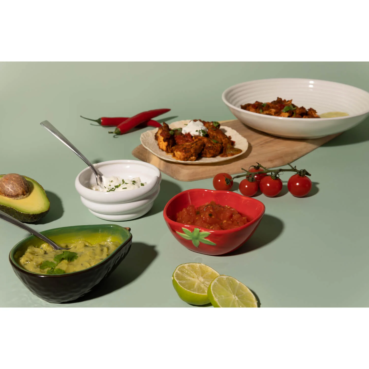 Typhoon World Foods 18cm Fajita Serving Set - Image 3