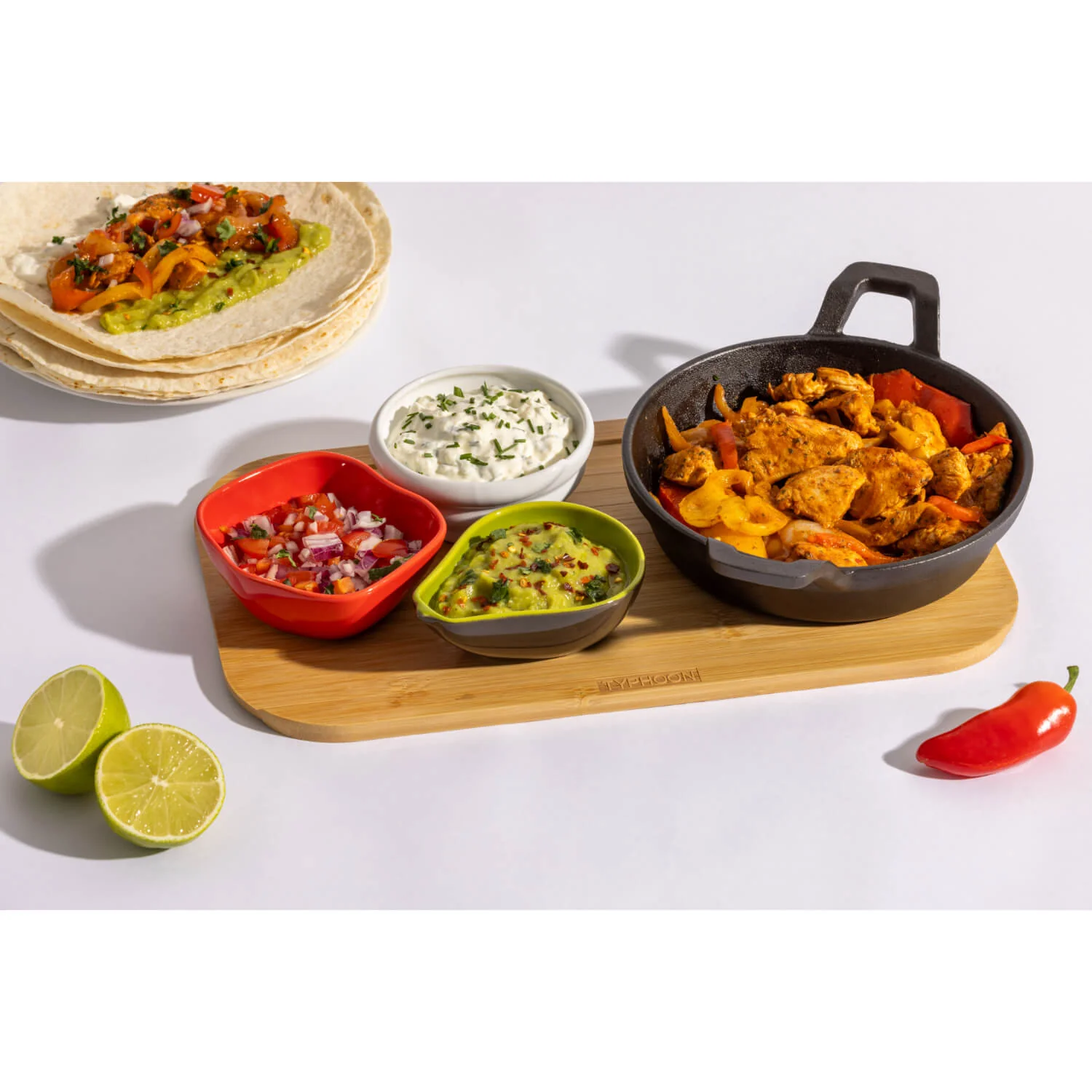 Typhoon World Foods 18cm Fajita Serving Set - Image 5