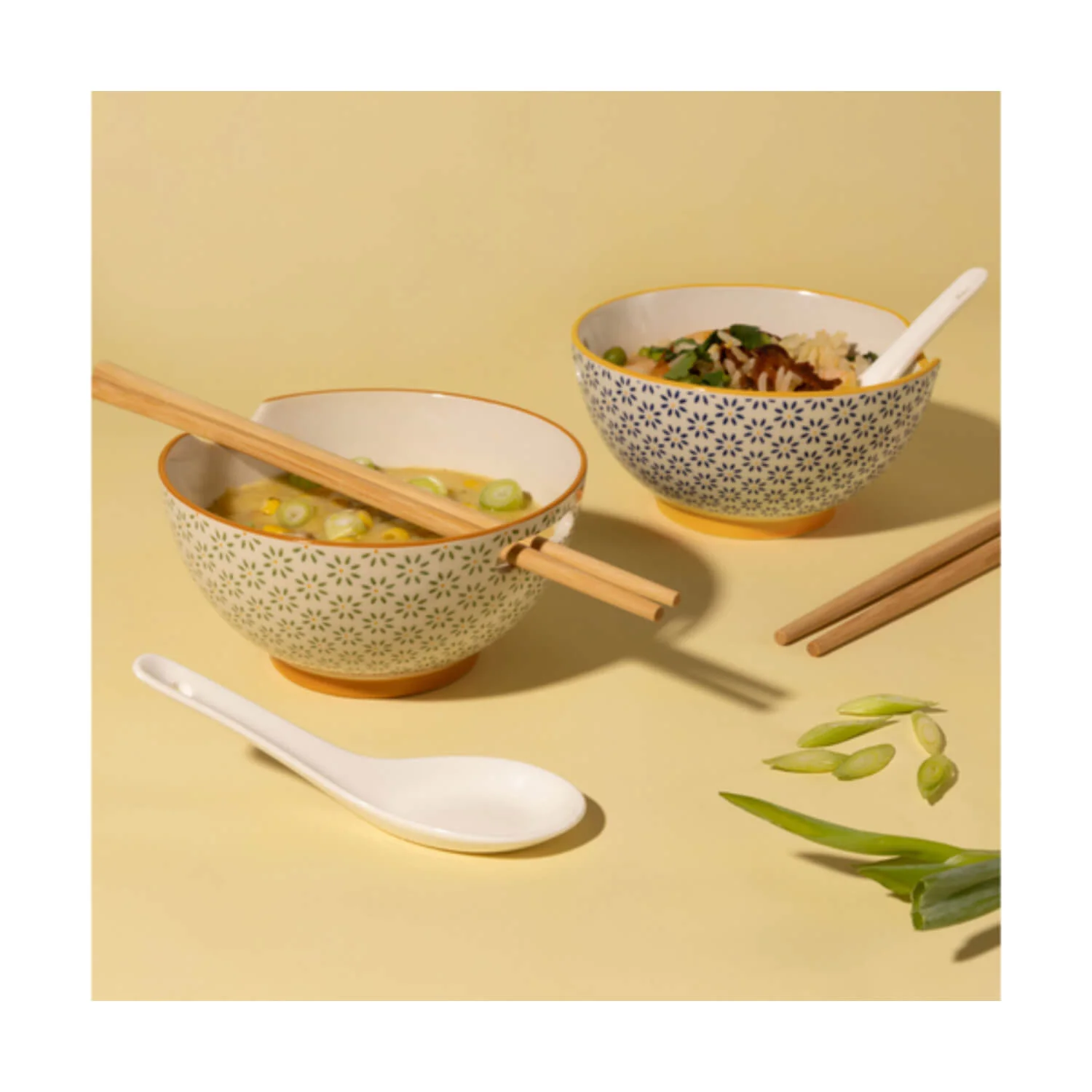 Typhoon World Foods Ceramic Rice & Soup Bowl - Set of 2 - Image 4