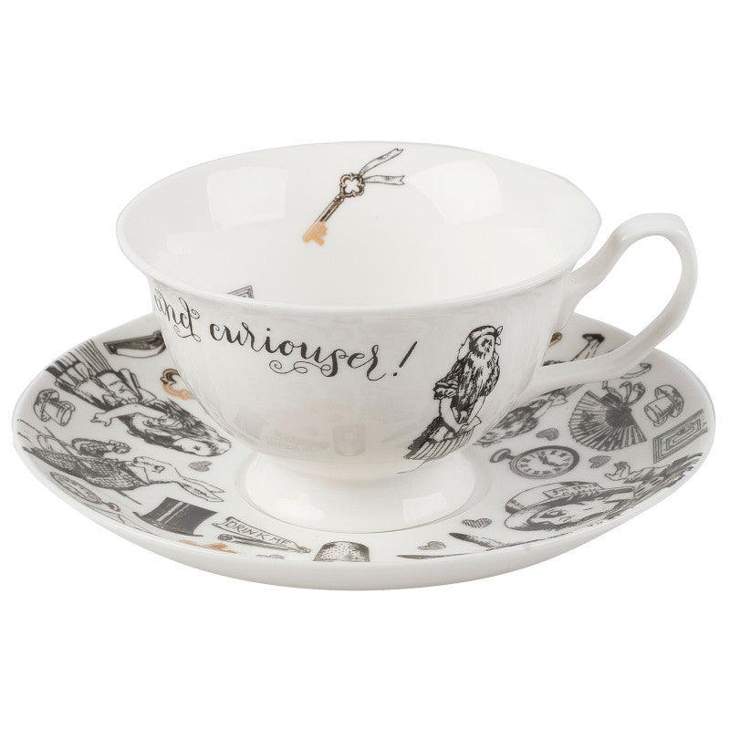 Alice in Wonderland Cup & Saucer Set