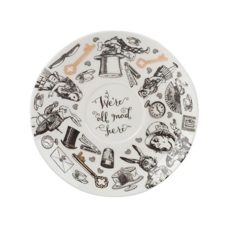 Alice in Wonderland Cup & Saucer Set - Image 2