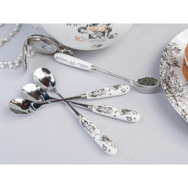 Alice in Wonderland Teaspoons - Set of 4 - Image 4