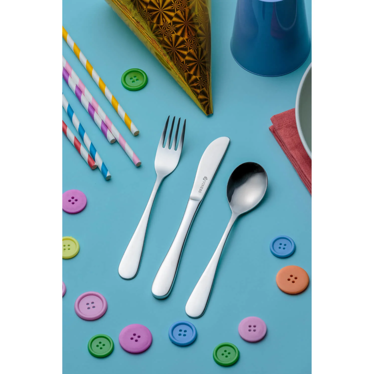 Viners Everyday 3-Piece Childrens Cutlery Set - Image 3