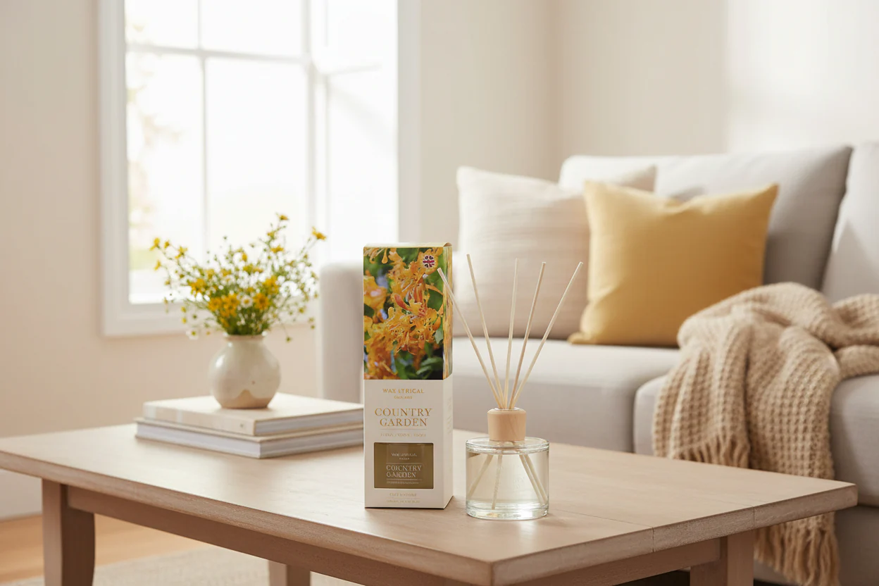 Wax Lyrical England 200ml Reed Diffuser - Country Garden - Image 2