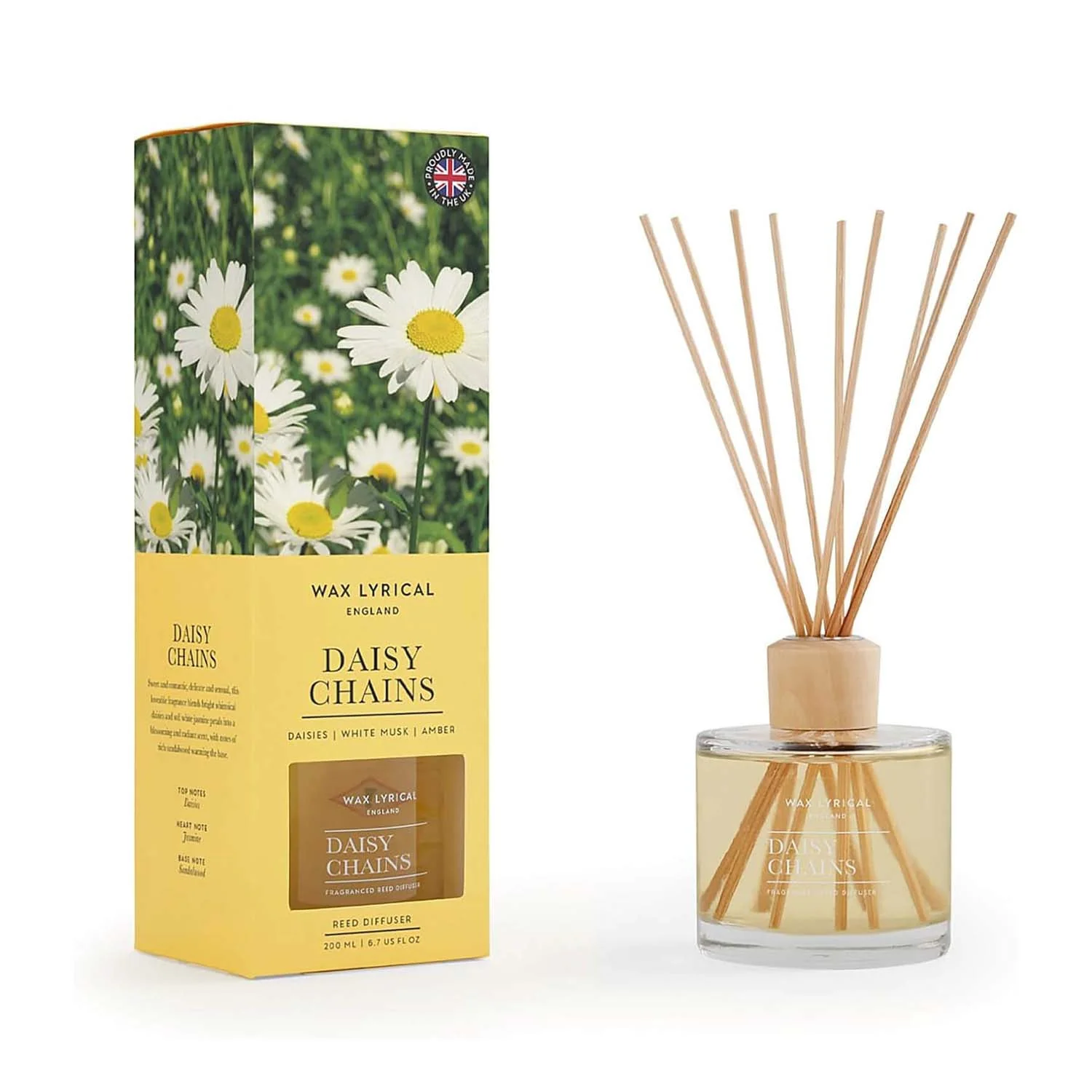 Wax Lyrical England 200ml Reed Diffuser - Daisy Chains