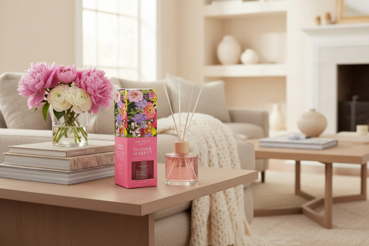 Wax Lyrical England 200ml Reed Diffuser - Flower Market - Image 2