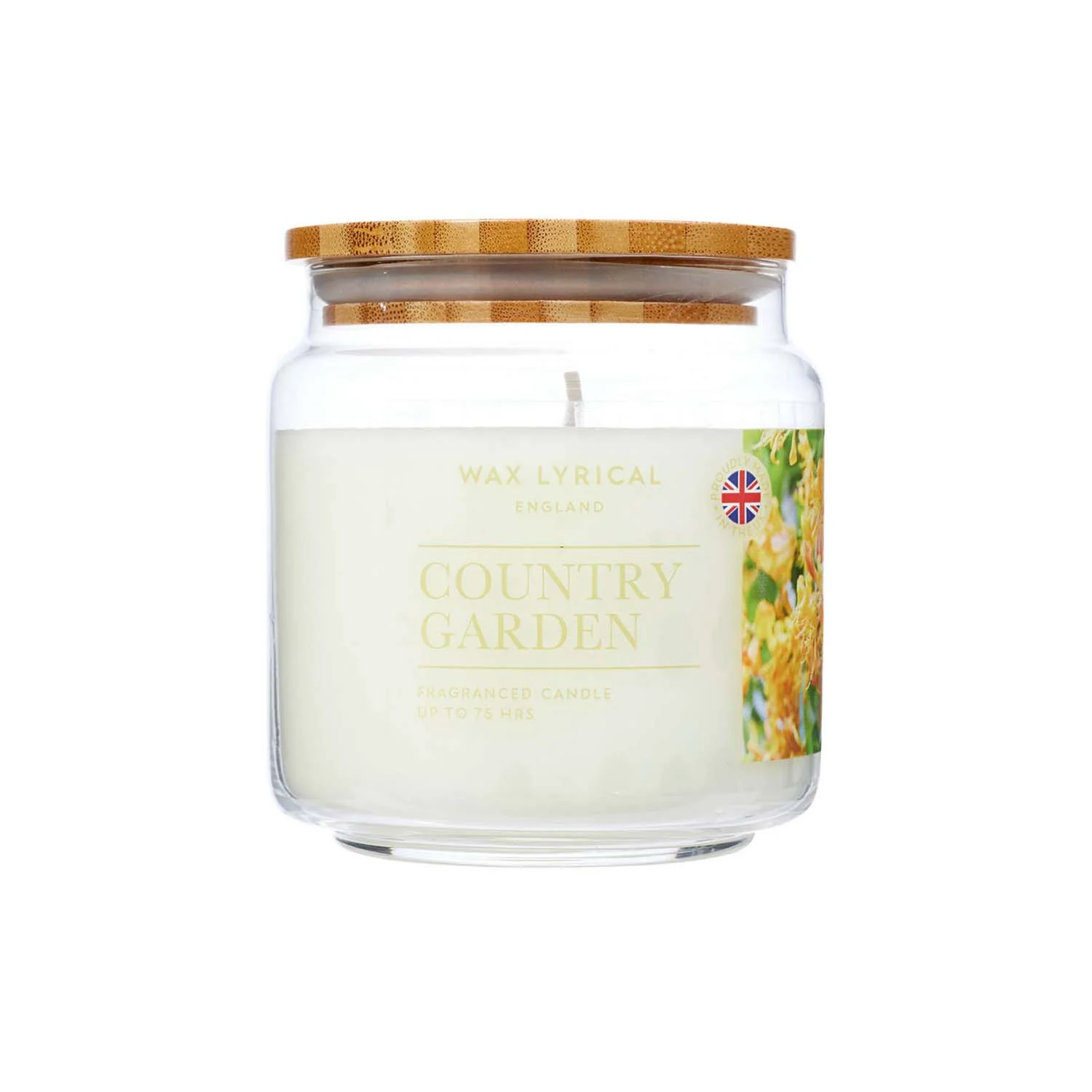 Wax Lyrical England Medium Scented Candle Jar - Country Garden