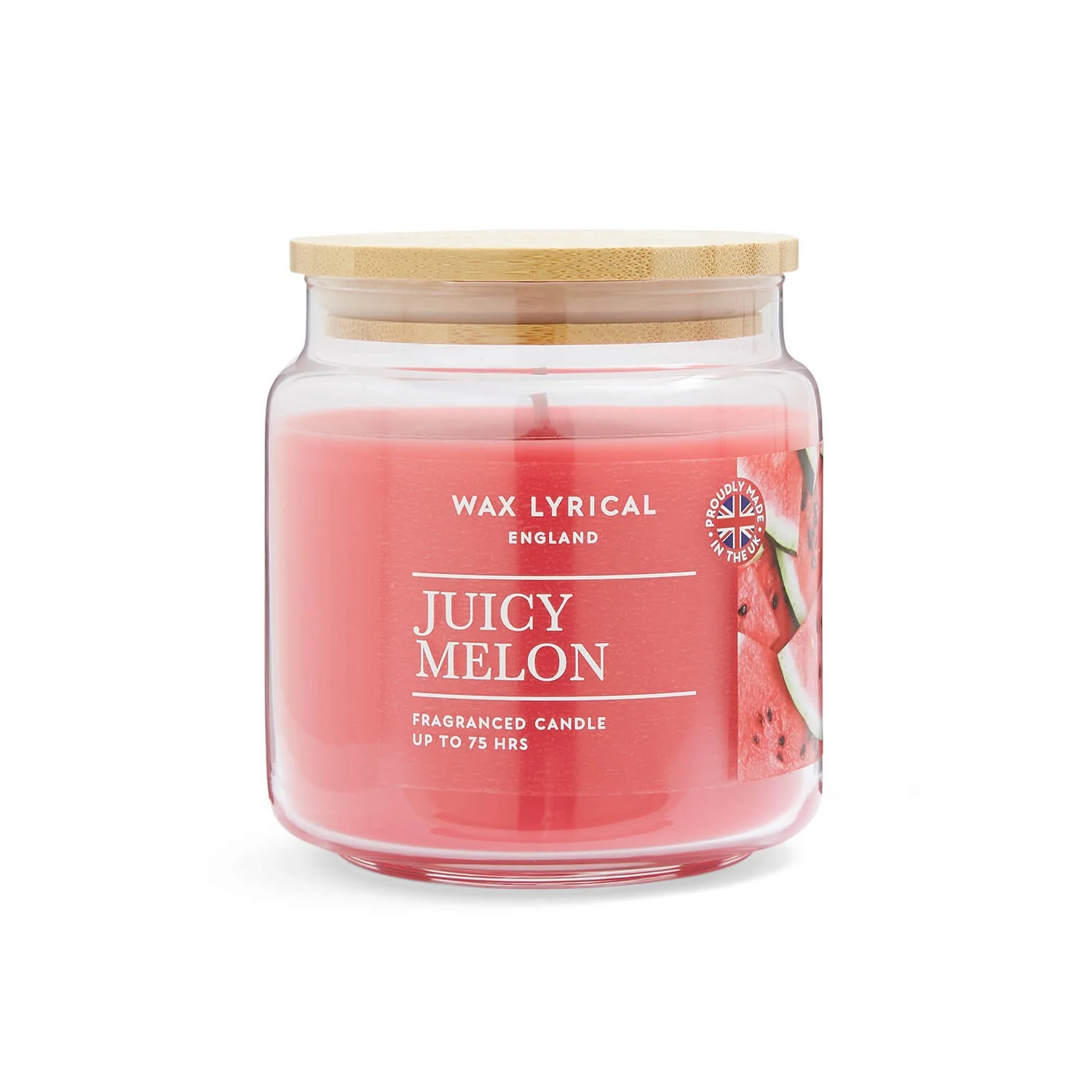Wax Lyrical England Medium Scented Candle Jar - Juicy Melon