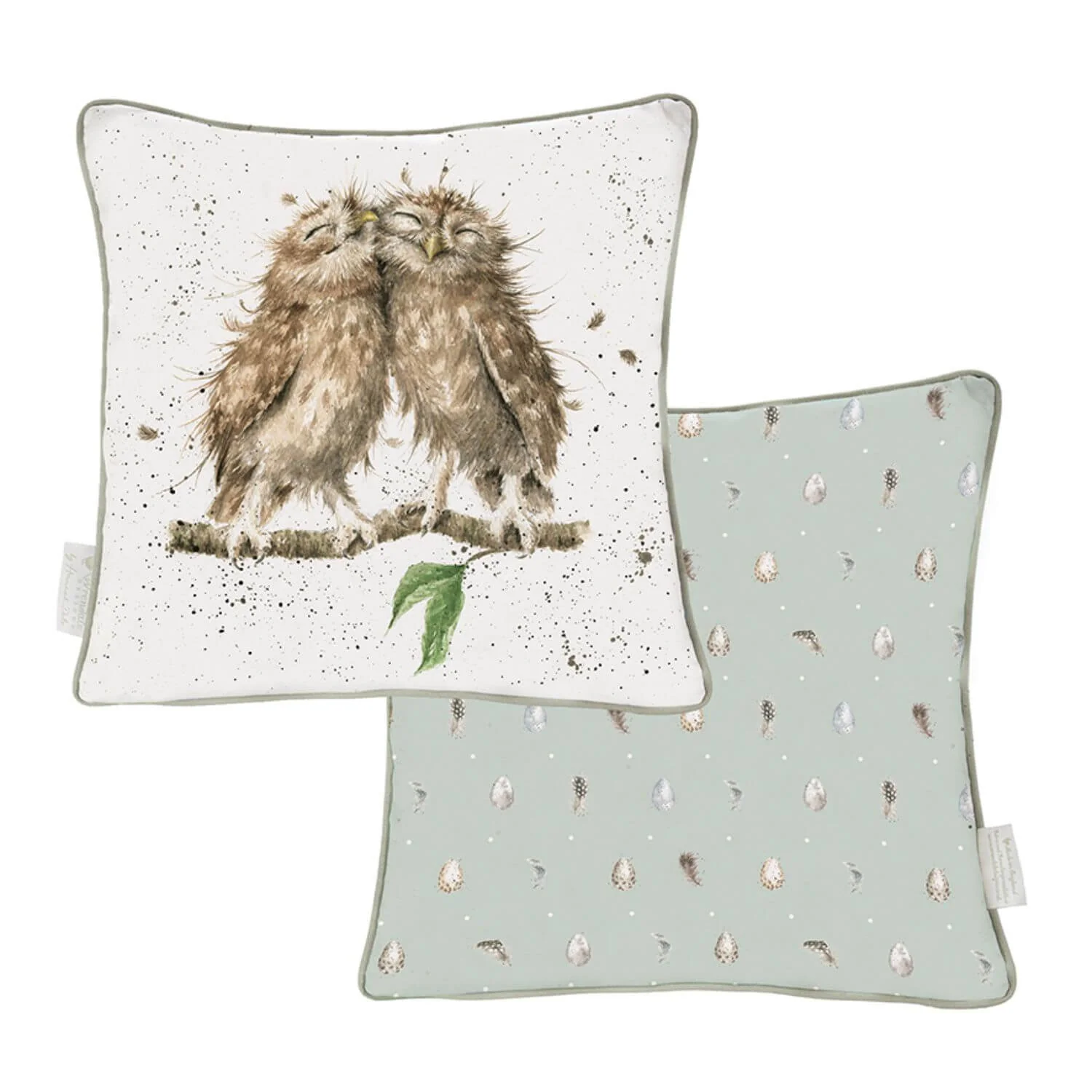 Wrendale Designs by Hannah Dale Statement Cushion - Birds of a Feather - Image 3