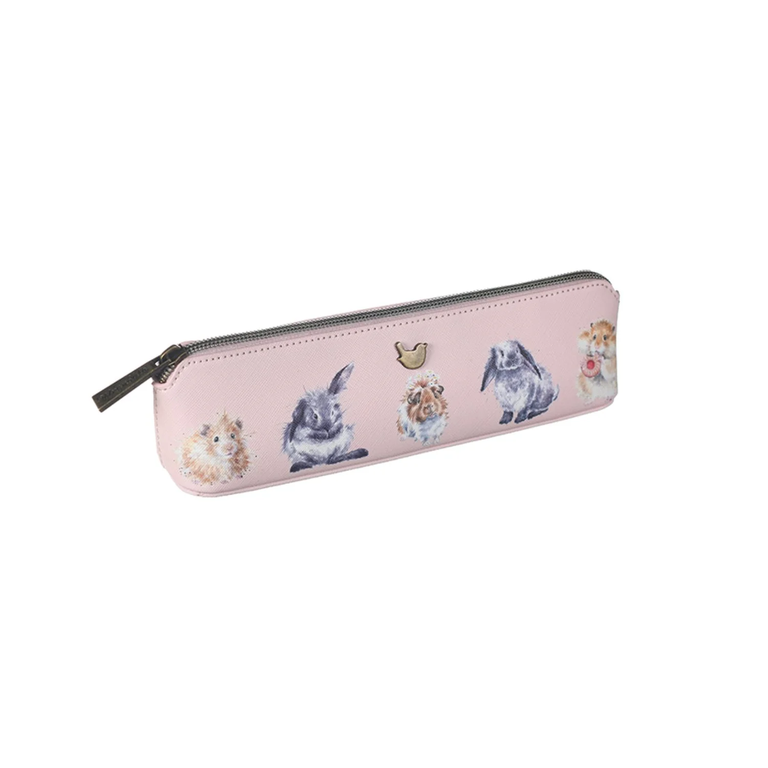Wrendale Designs Brush Bag / Pencil Case - Piggy in the Middle - Image 2